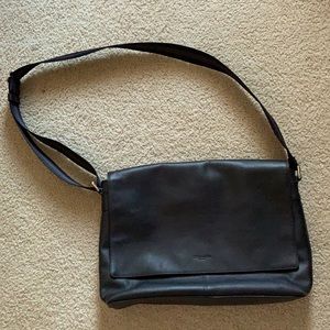 Black Coach Messenger Bag